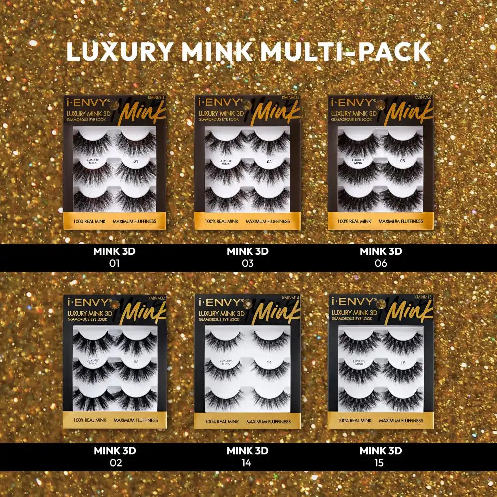 IENVY by KISS Luxury Lashes – 100% Real Mink