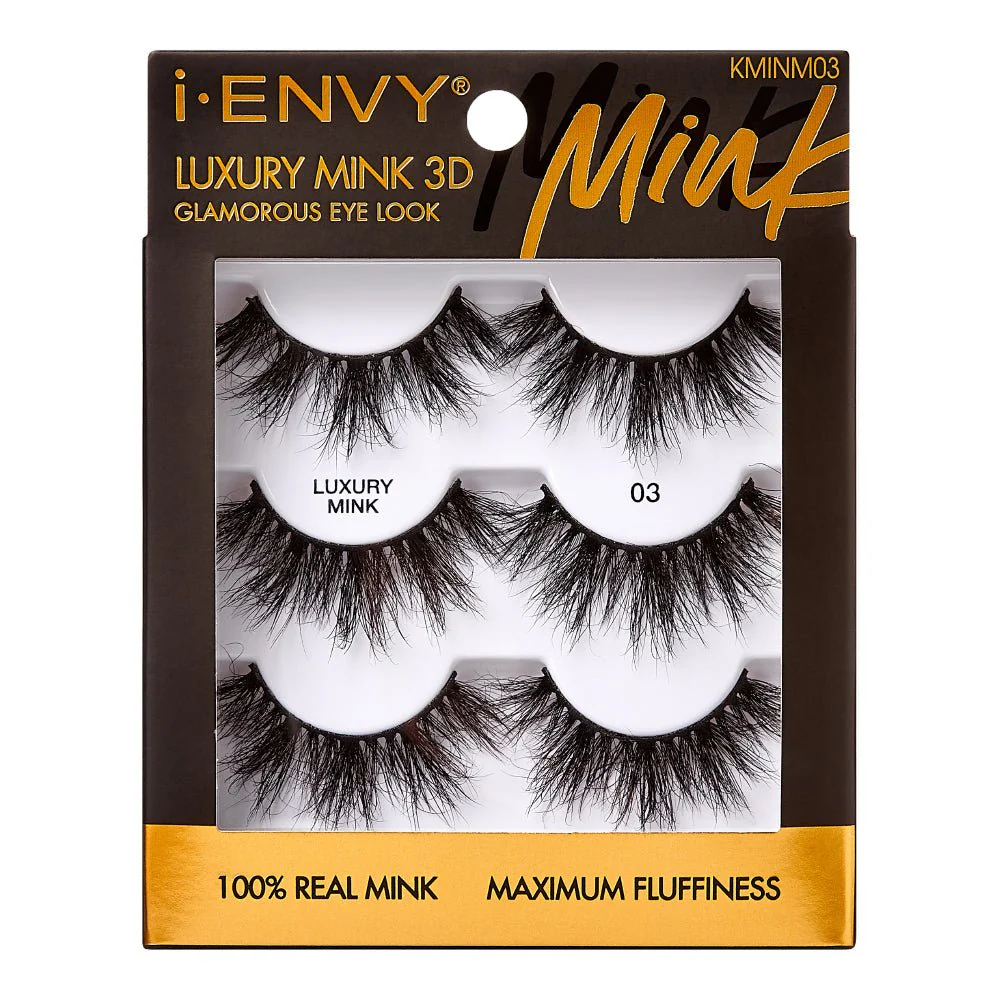 IENVY by KISS Luxury Lashes – 100% Real Mink - Image 4