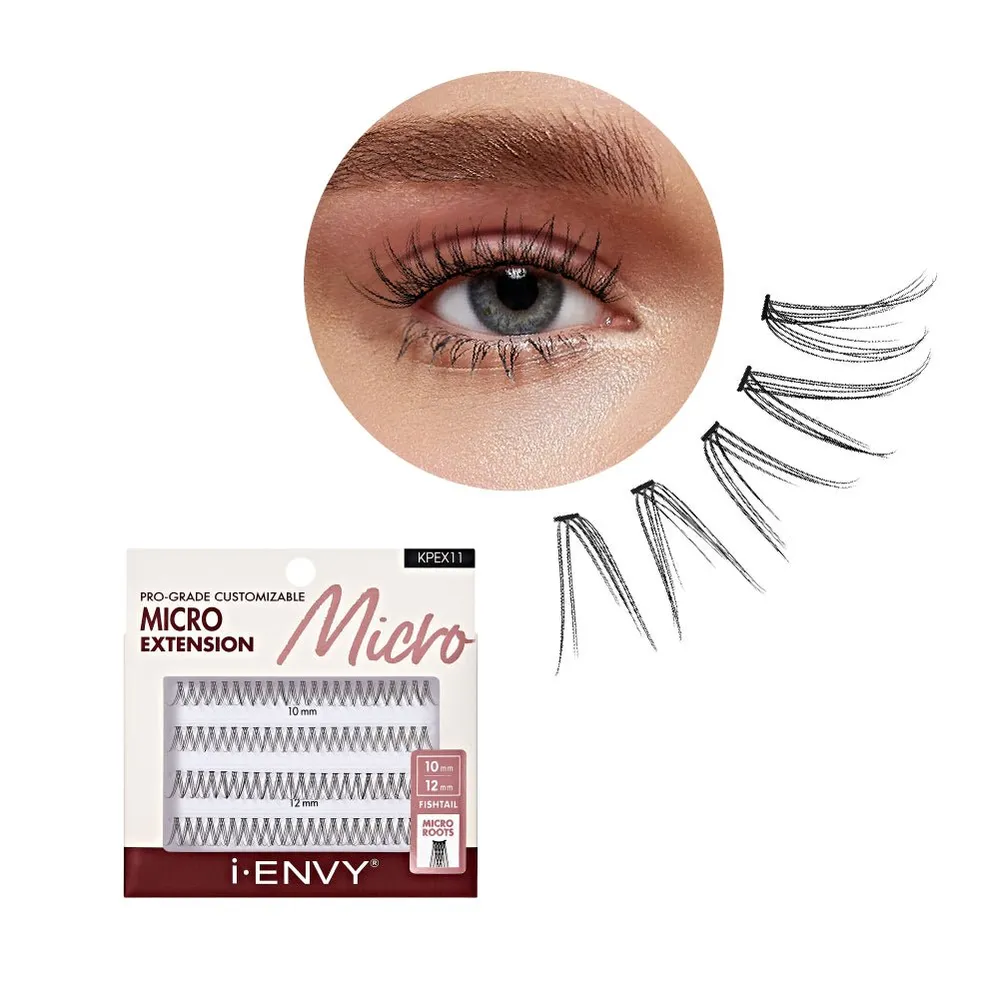 iEnvy by Kiss Micro Extension Lash Clusters – 92pcs - Image 4