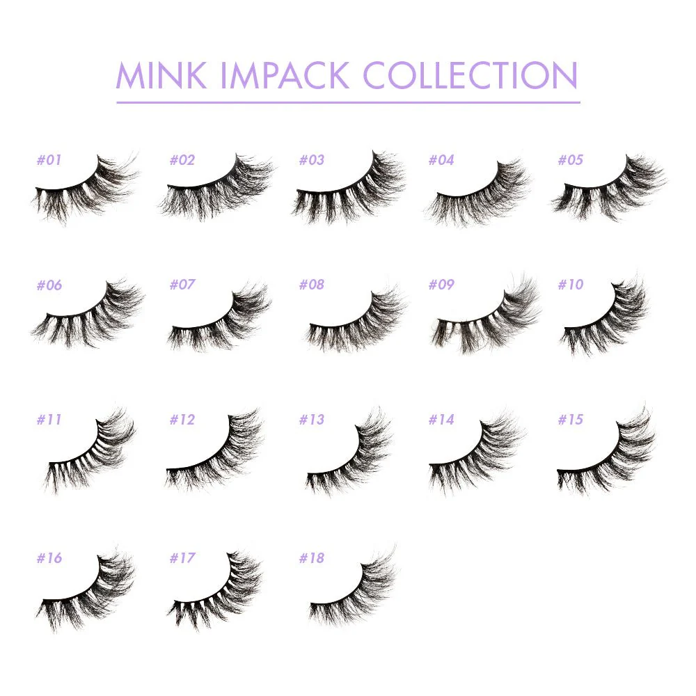 IENVY BY KISS Mink Impact Lashes - Faux Mink Lashes - Image 3