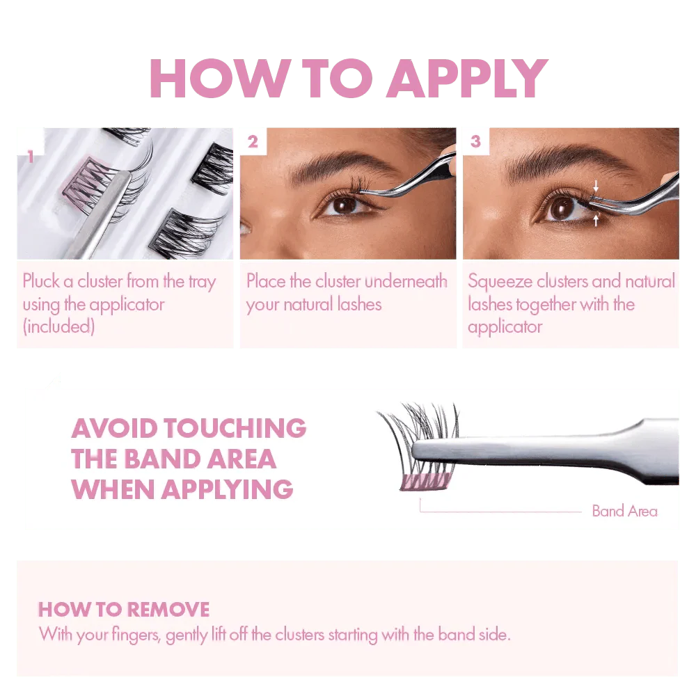 IENVY by KISS Press & Go Pre-Glued Lash Clusters - Image 10