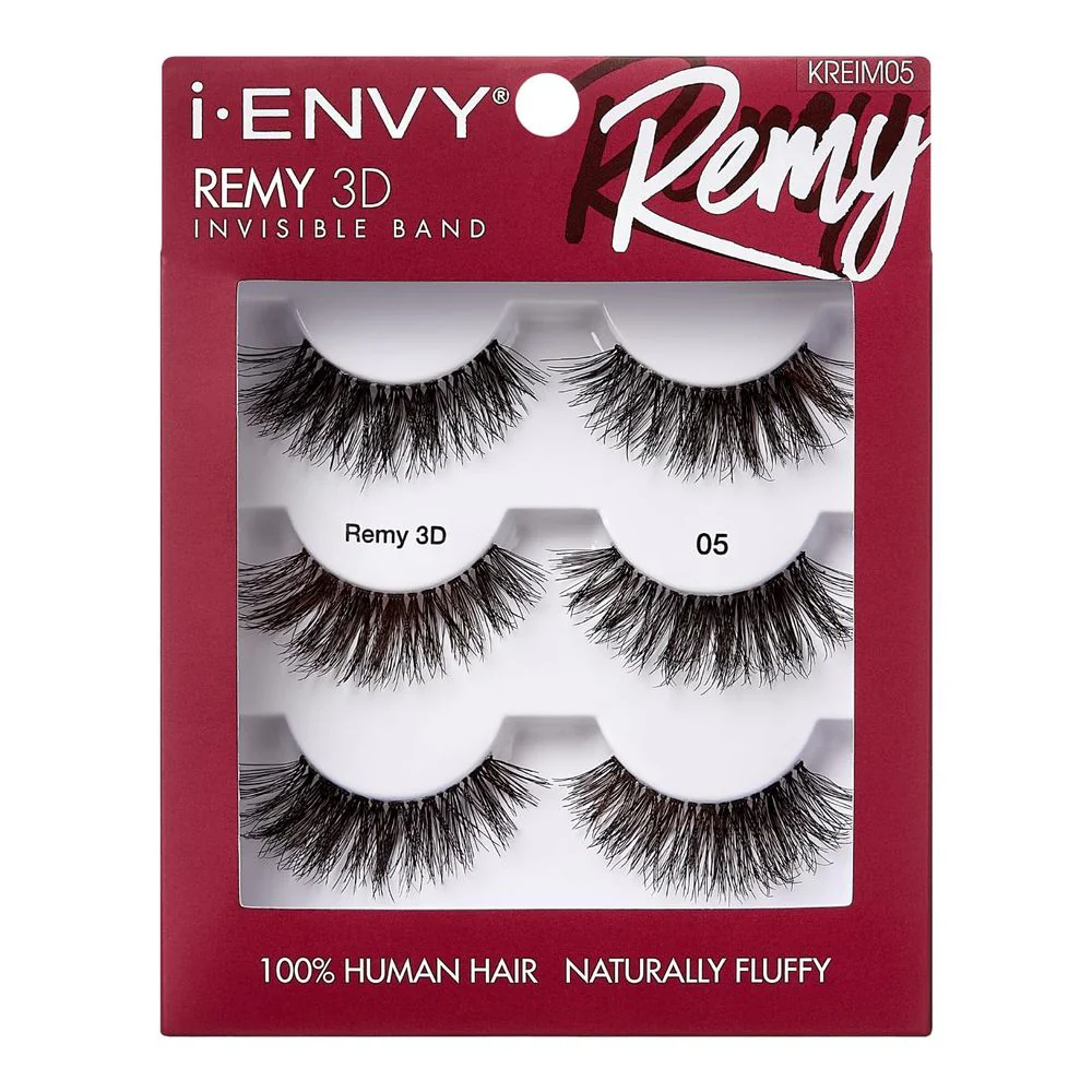 IENVY by KISS Remy 3D Lashes – 100% Human Remy Hair - Image 6