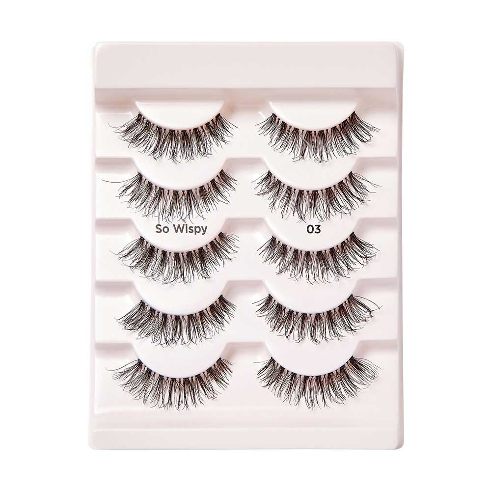 IENVY by KISS So Wispy Premium Human Hair Lash – 4 Pairs + 1 Free - Image 2