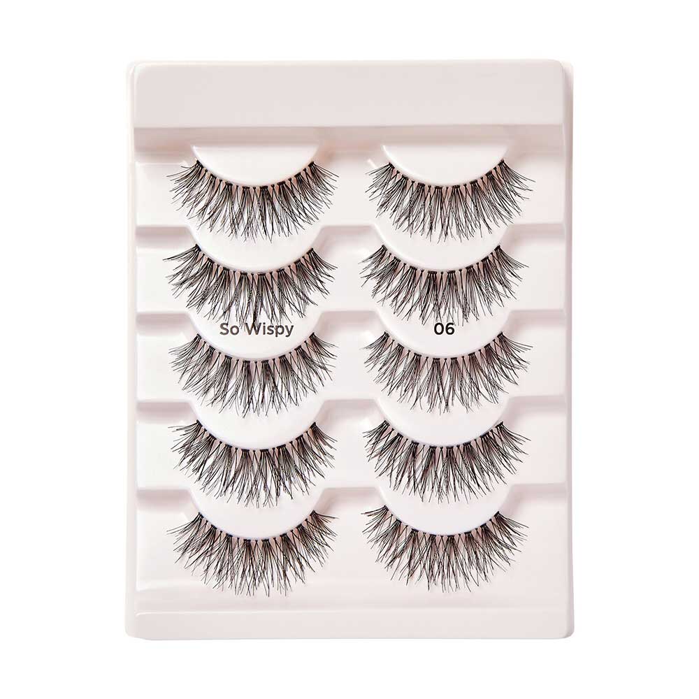 IENVY by KISS So Wispy Premium Human Hair Lash – 4 Pairs + 1 Free - Image 4