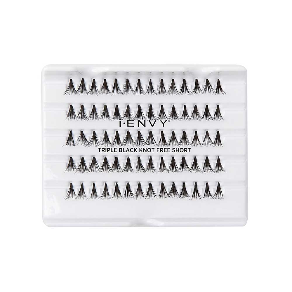 iEnvy by Kiss Triple Black Knot Free Individual Lashes - 70pcs - Image 5
