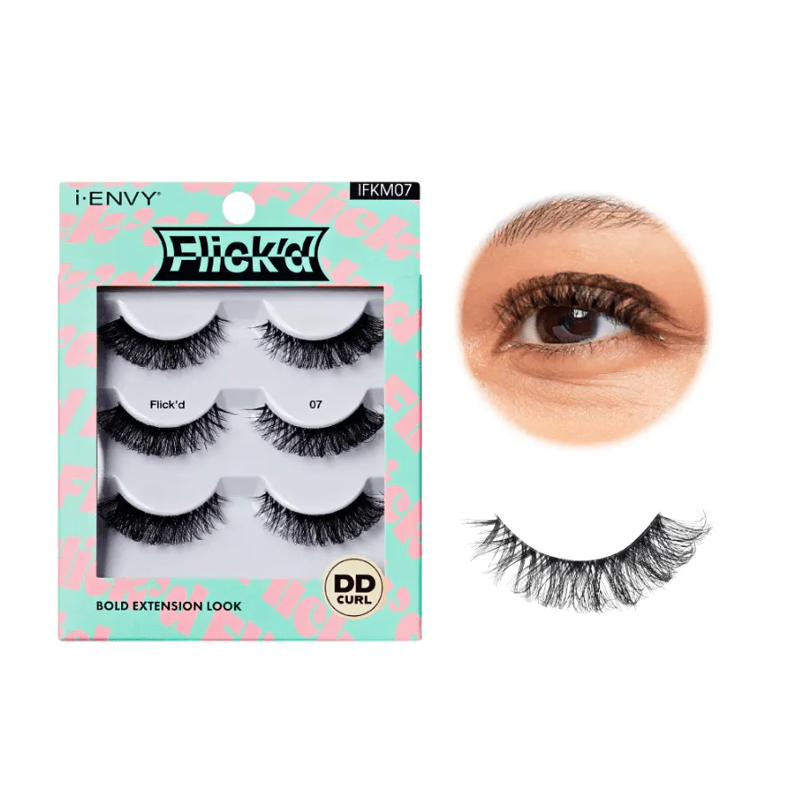 iENVY Flick’d LD & DD Curl Strip Lashes - Image 5