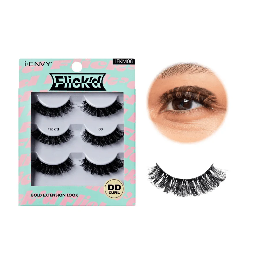 iENVY Flick’d LD & DD Curl Strip Lashes - Image 6