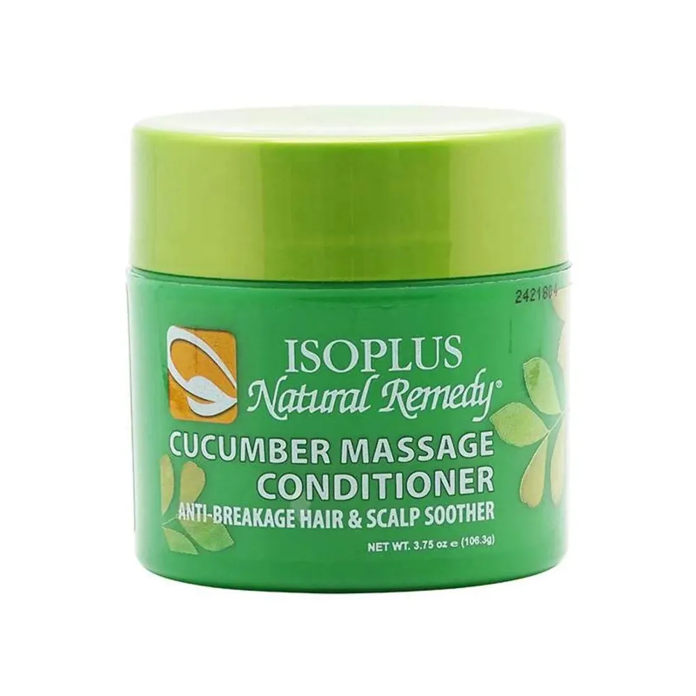 Isoplus Natural Remedy Massage Conditioner – Cucumber & Avocado – 3.75 oz - Image 3