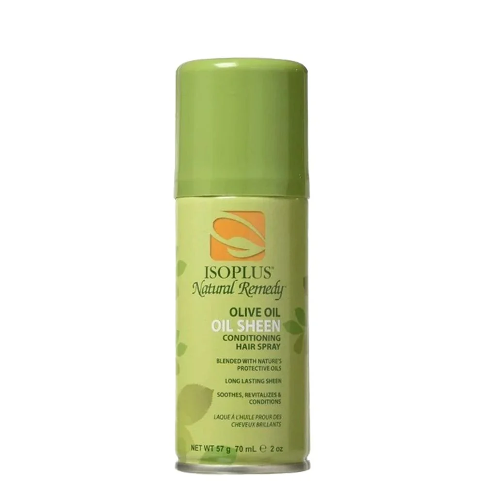 Isoplus Natural Remedy Oil Sheen – Olive Oil – 7 oz & 2 oz - Image 4