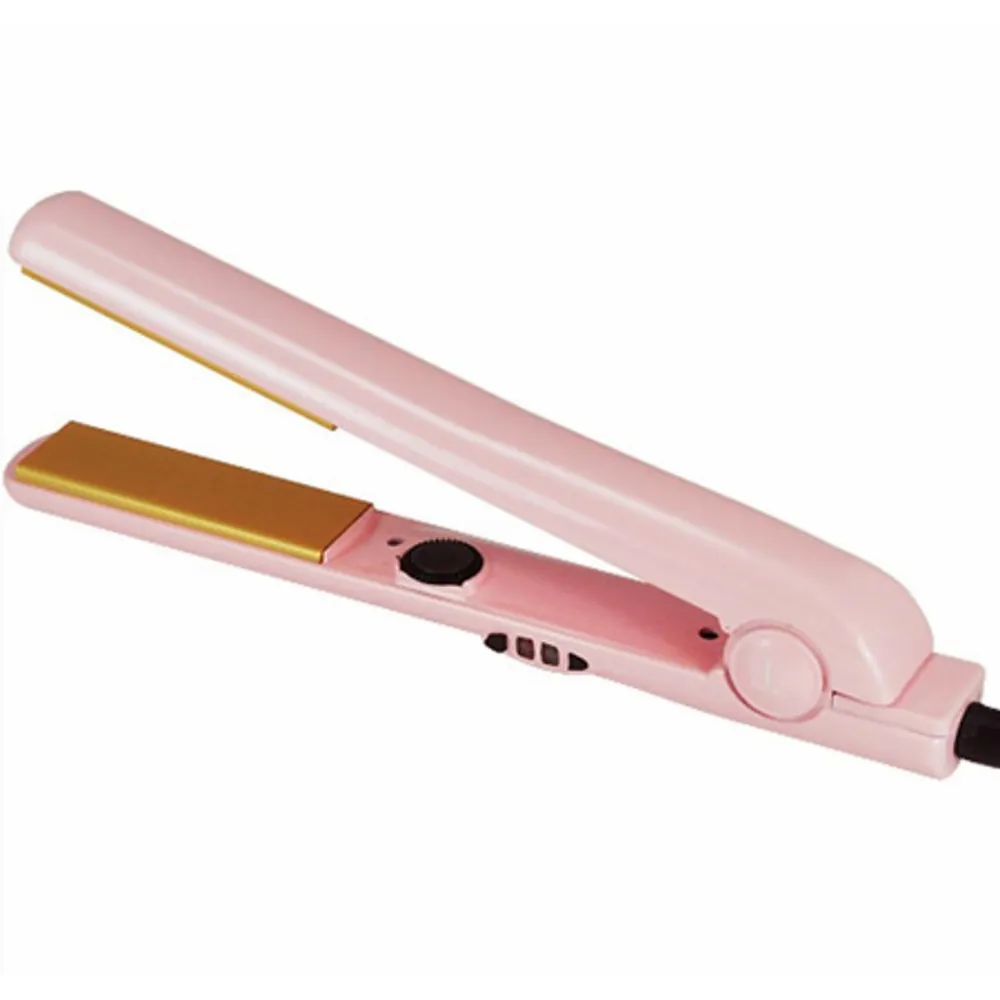 J2 Mini Flat Iron 1/2 Inch – Edges & Travel Purple - Peach - Image 2