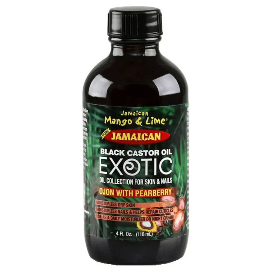 Jamaican Mango and Lime Black Castor Oil - 4 oz - Image 3