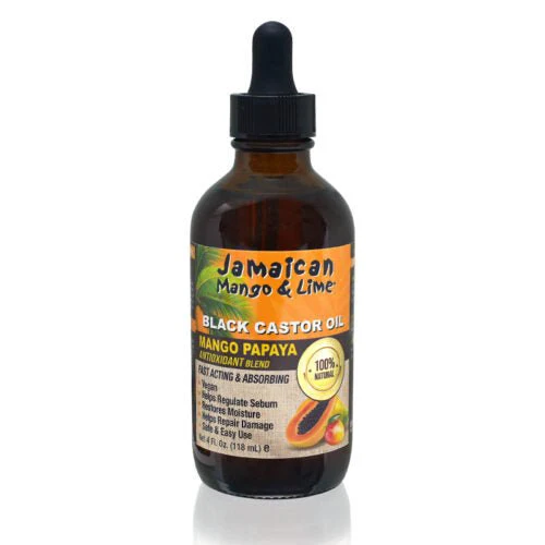 Jamaican Mango and Lime Black Castor Oil - 4 oz - Image 6