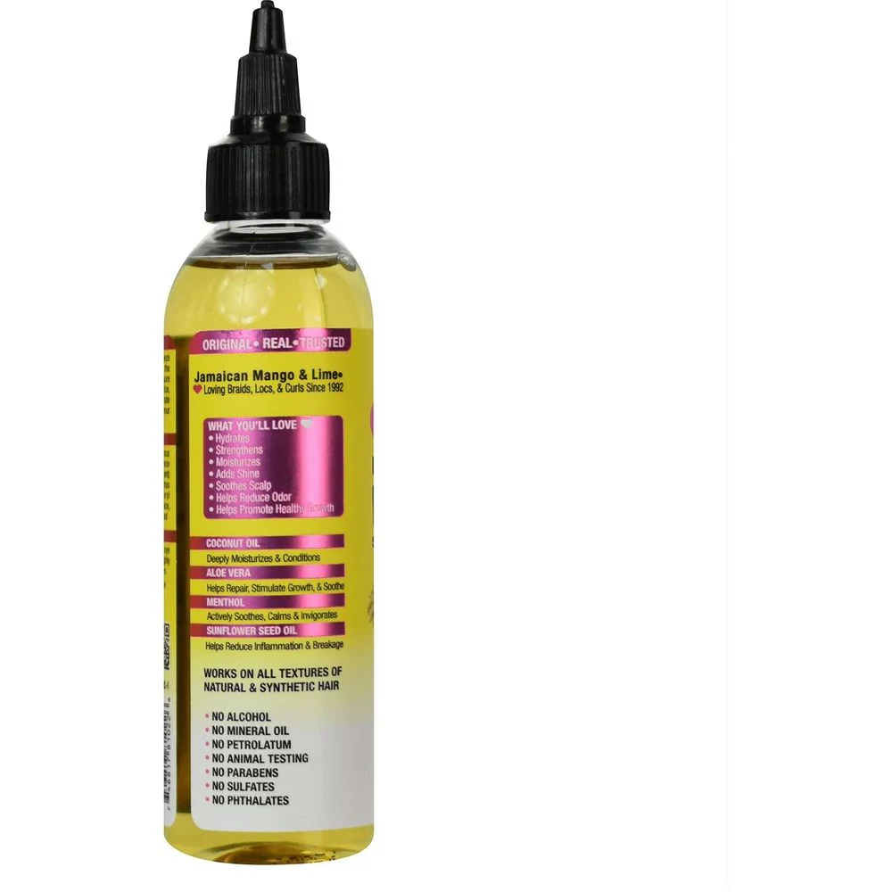 Jamaican Mango & Lime Braid Elixir - Anti-Frizz Scalp Treatment 4oz - Image 3