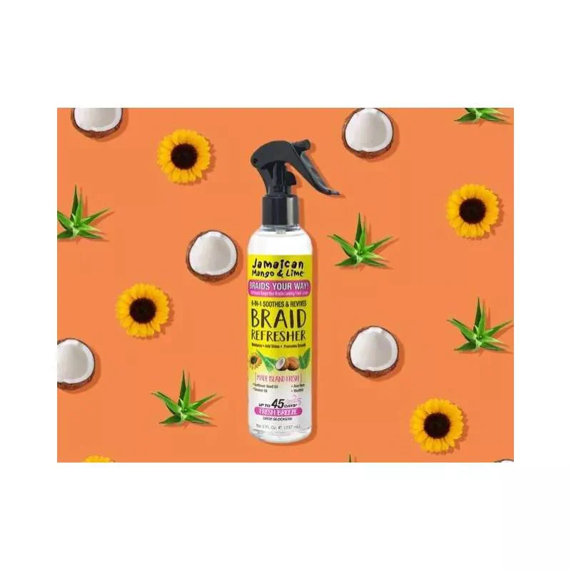 Jamaican Mango & Lime Braid Your Way 6-in-1 Braid Refresher Spray - 8oz - Image 3