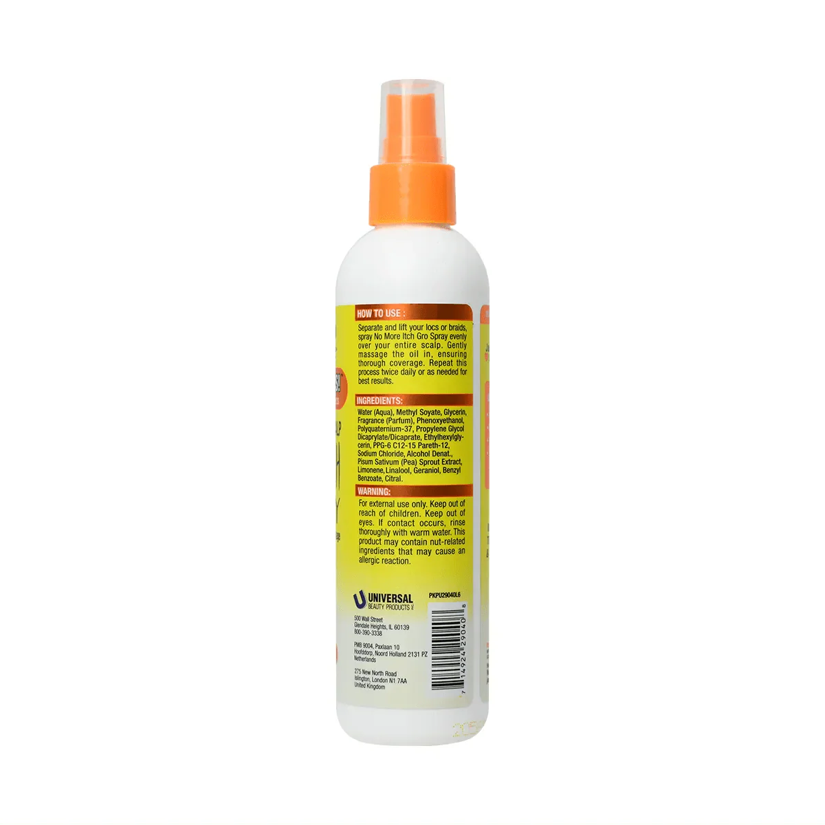 Jamaican Mango & Lime No More Itch Gro Spray – 8 oz - Image 3