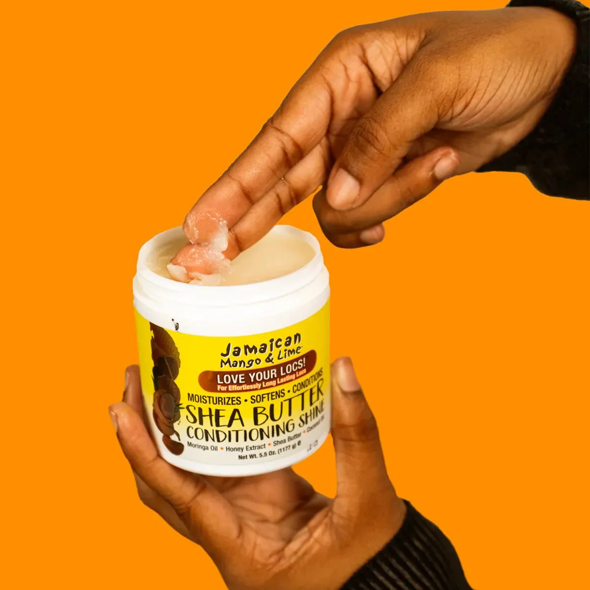 Jamaican Mango & Lime Shea Butter Conditioning Shine - 5.5oz - Image 7