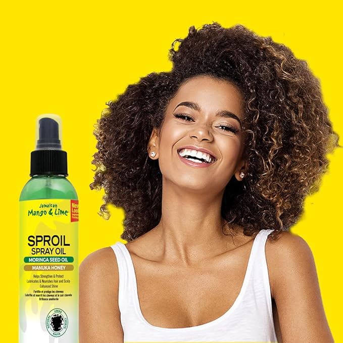 Jamaican Mango & Lime Sproil Spray Oil  - 6oz - Image 5