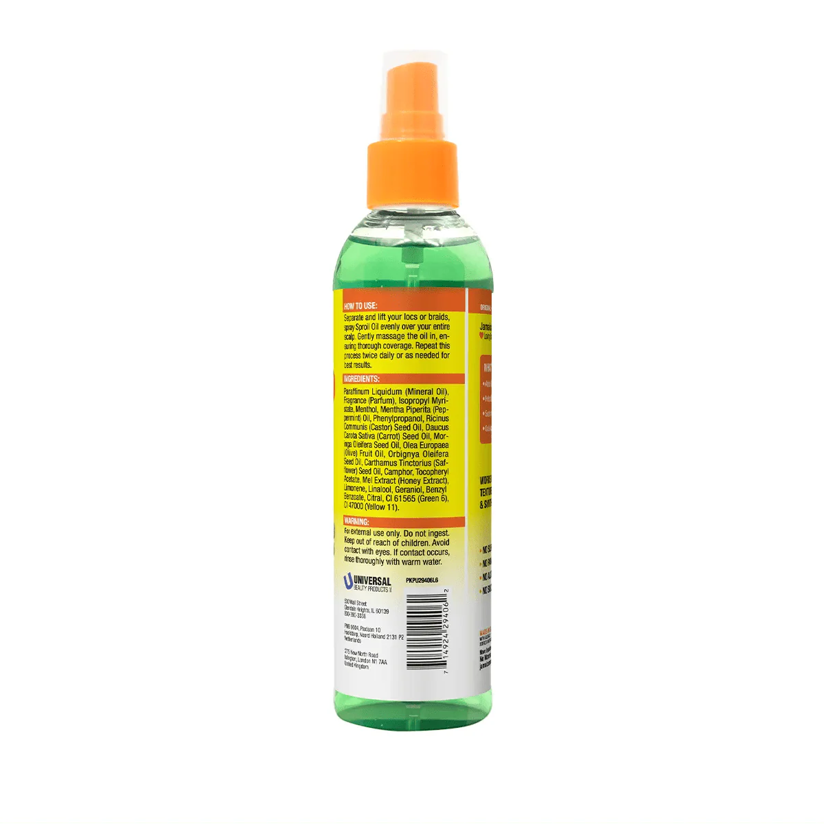 Jamaican Mango & Lime Sproil Spray Oil  - 6oz - Image 8