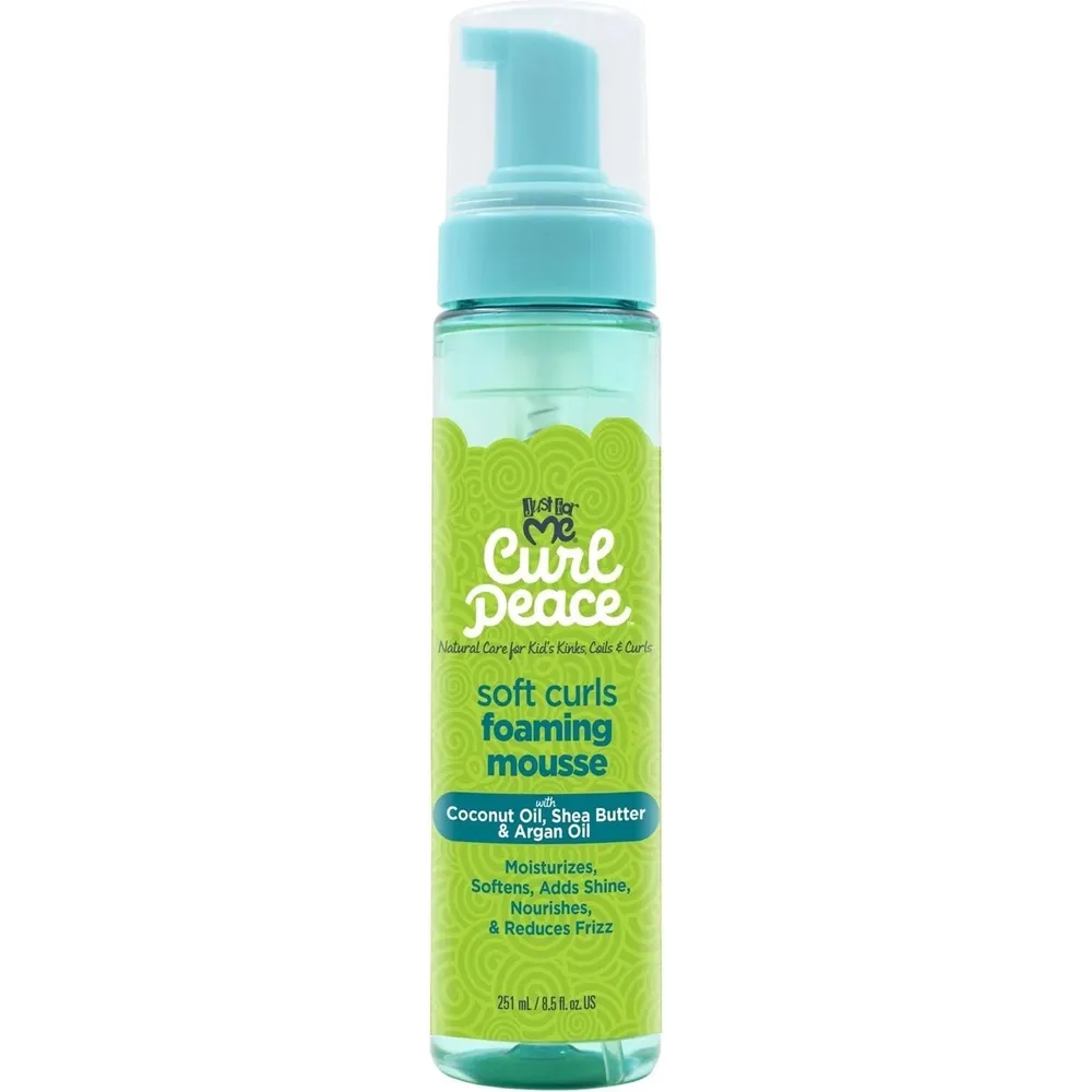 Just For Me Curl Peace Soft Curls Foaming Mousse – 8.5oz