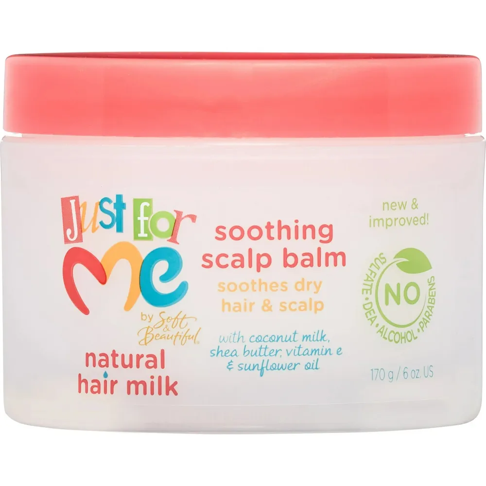 Just For Me Scalp Balm – Soothes & Moisturizes Dry, Itchy Scalp – 6 oz