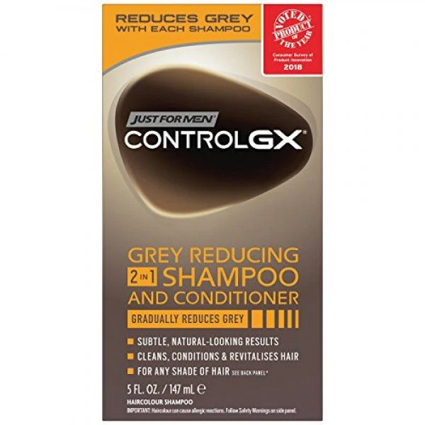 Just For Men Grey Reducing 2-in-1 Shampoo & Conditioner – 5 fl oz