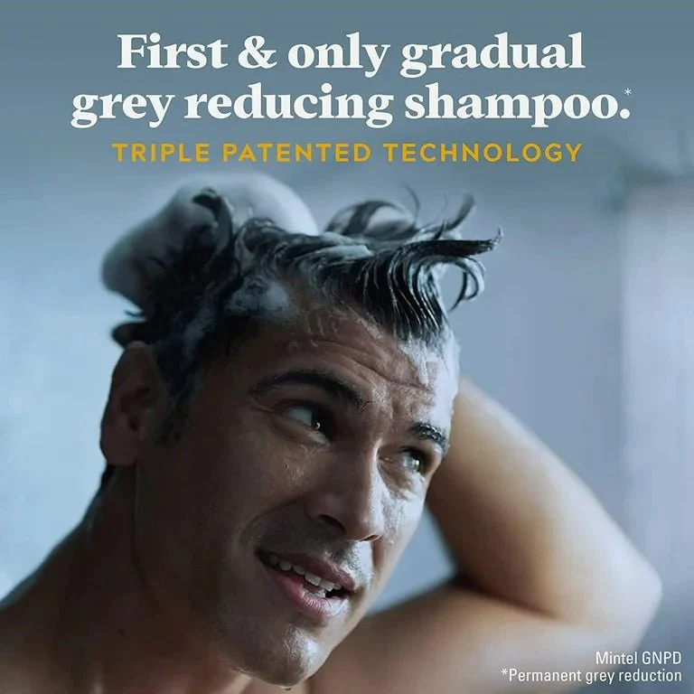 Just For Men Grey Reducing 2-in-1 Shampoo & Conditioner – 5 fl oz - Image 5