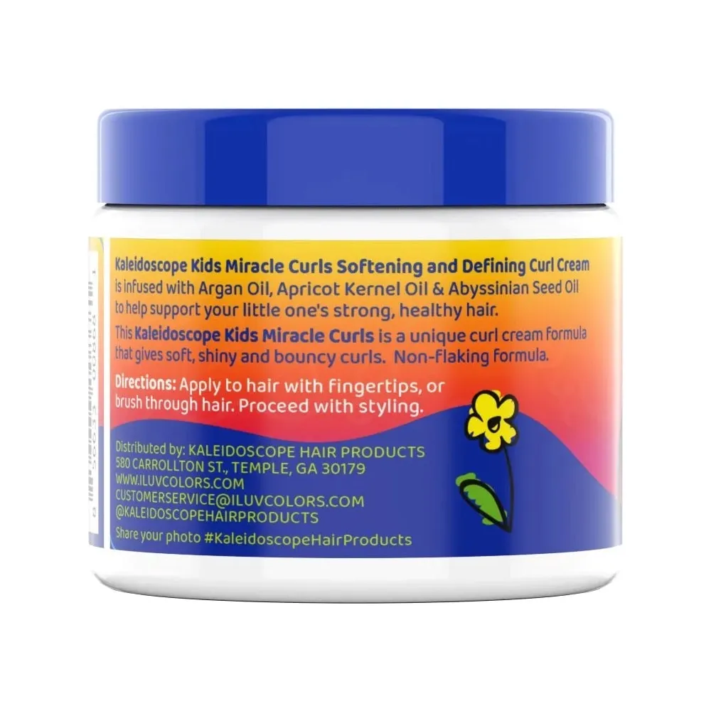 Kaleidoscope Kids Miracle Curls Cream β Curl Enhancer β 12oz - Image 3