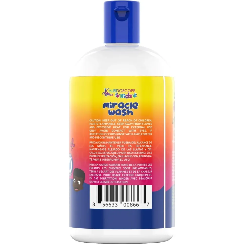 Kaleidoscope Kids Detangling Shampoo – Aloe Vera – 12oz - Image 2