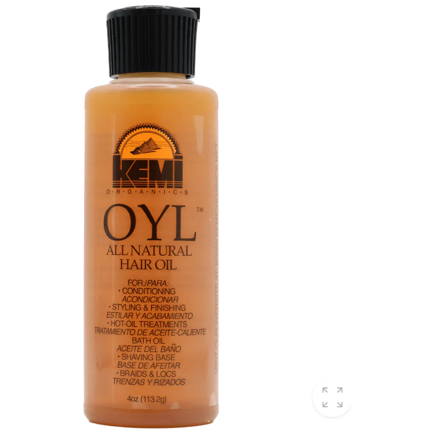 Kemi OYL All Natural Hair Oil - Lightweight Styling and Conditioning Oil - Image 2