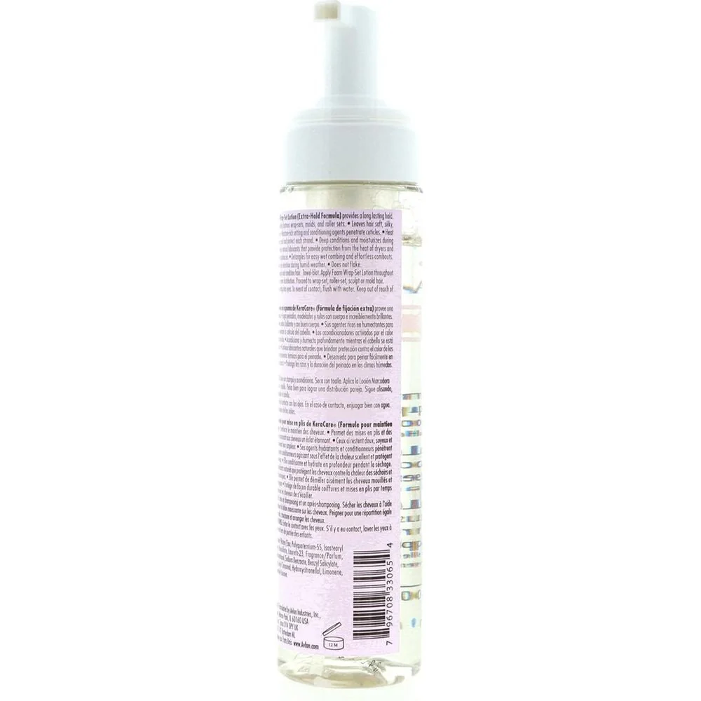 KeraCare Foam Wrap-Set Lotion Extra Hold – 8oz - Image 6