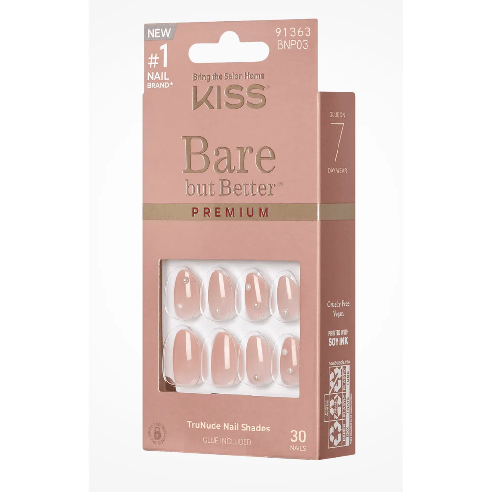 KISS Bare but Better Premium Nails – TruNude Shades - Image 11