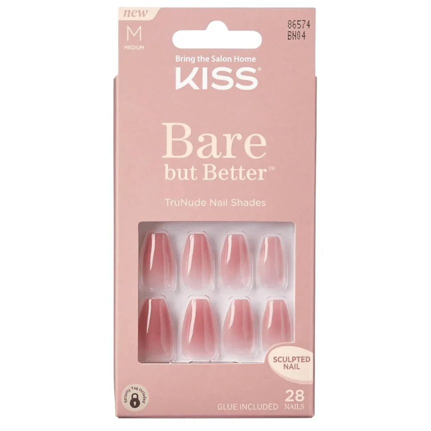 KISS Bare but Better Premium Nails – TruNude Shades - Image 12