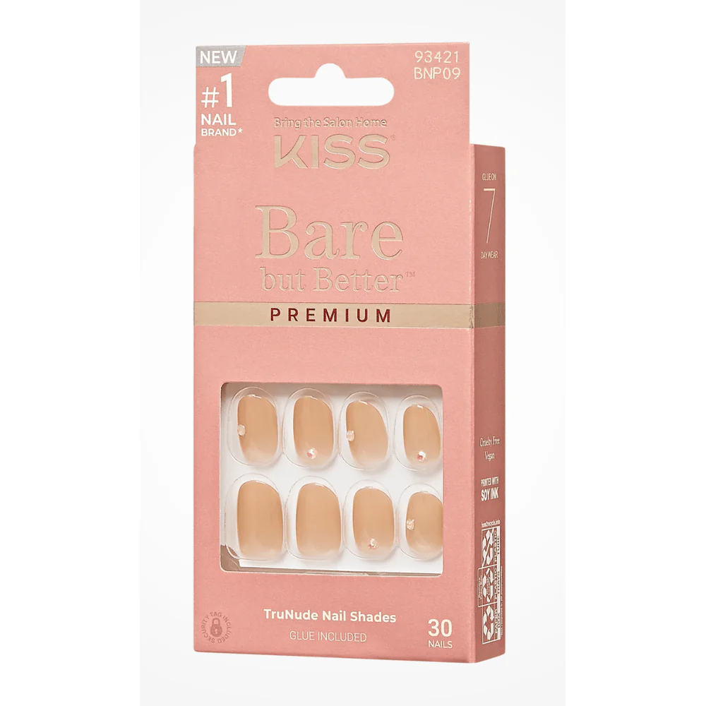 KISS Bare but Better Premium Nails – TruNude Shades - Image 14