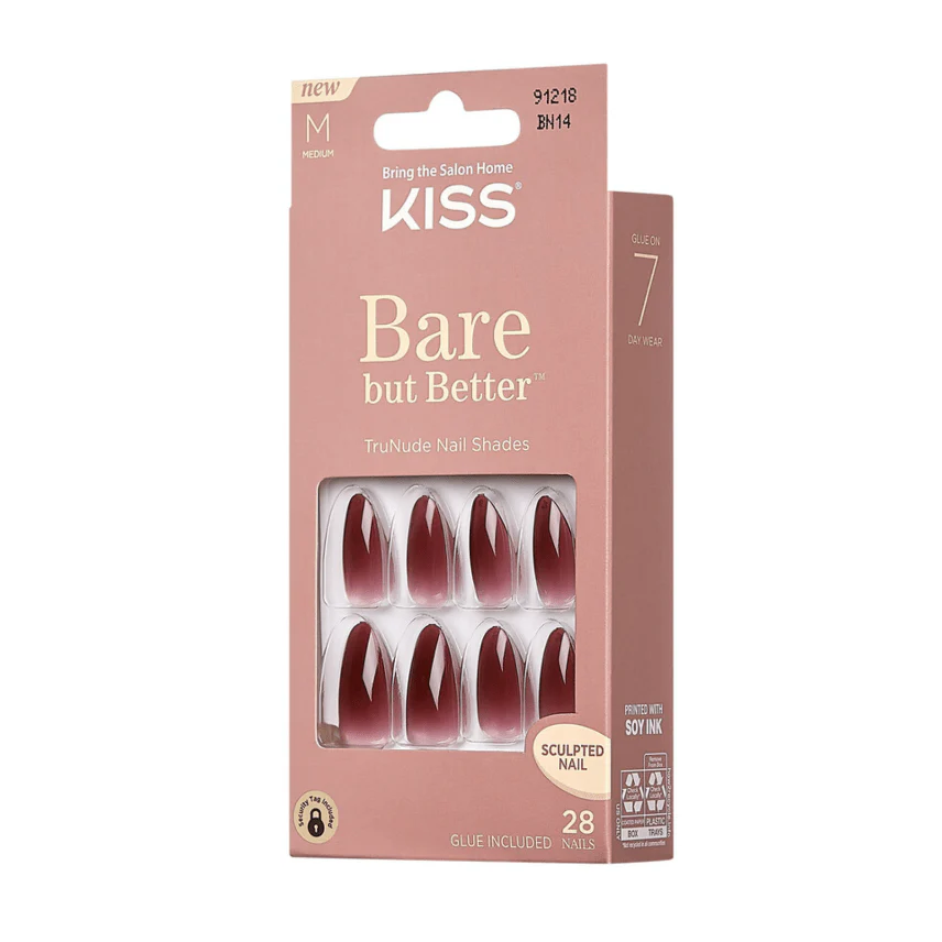 KISS Bare but Better Premium Nails – TruNude Shades - Image 15