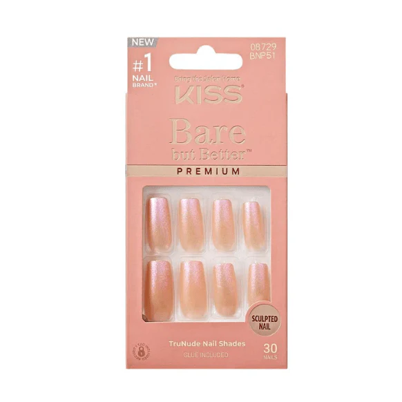 KISS Bare but Better Premium Nails – TruNude Shades - Image 17