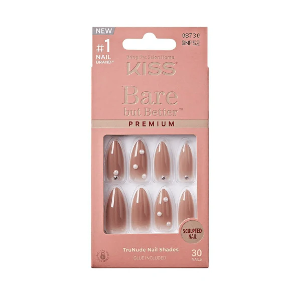 KISS Bare but Better Premium Nails – TruNude Shades - Image 18