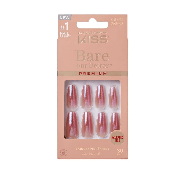 KISS Bare but Better Premium Nails – TruNude Shades - Image 19