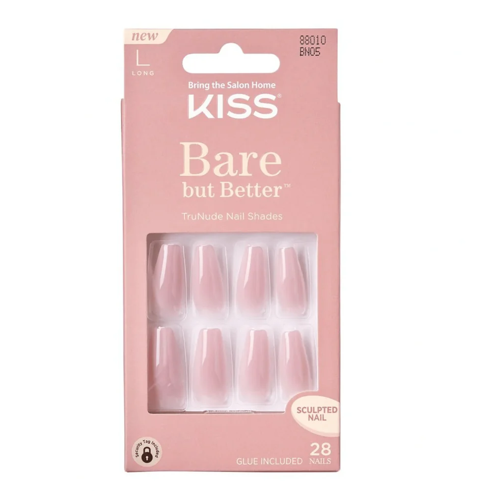 KISS Bare but Better Premium Nails – TruNude Shades - Image 5