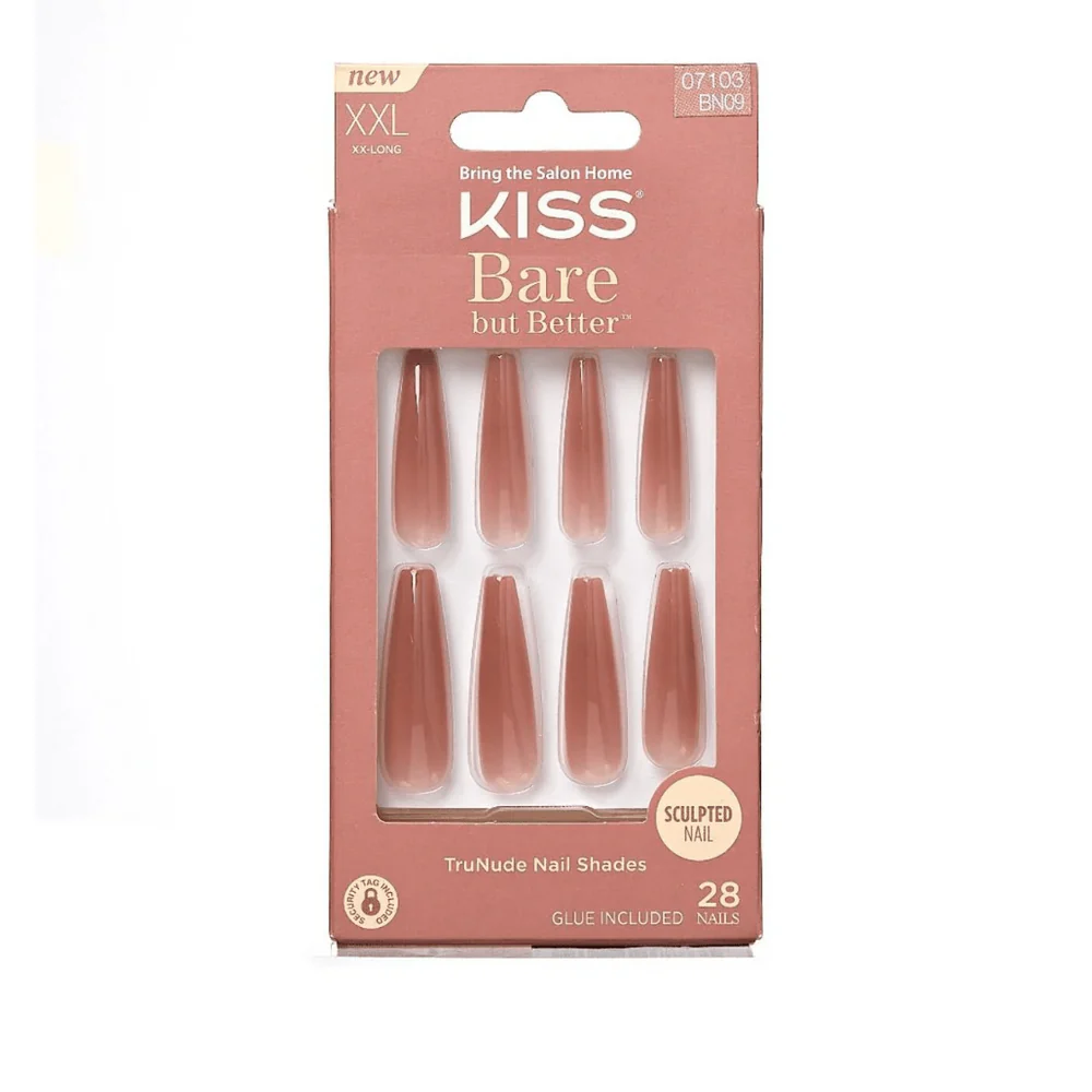 KISS Bare but Better Premium Nails – TruNude Shades - Image 6