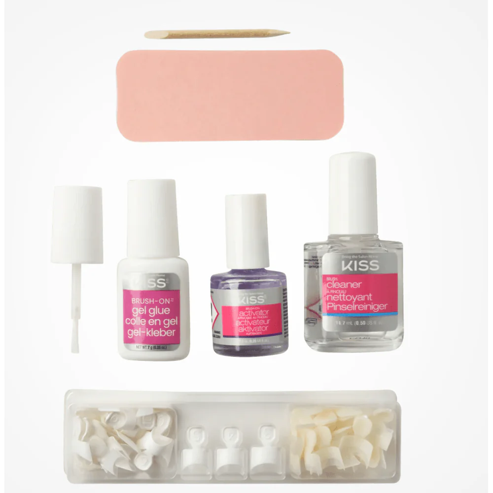 KISS Brush-On Gel Nail Kit – Acrylic Strength - Image 4