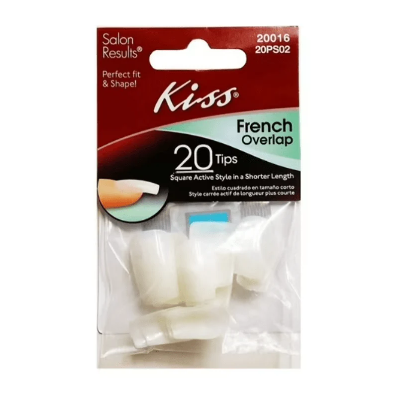 KISS Curve Overlap Nail Tips Natural Finish โ 20 Tips - Image 6