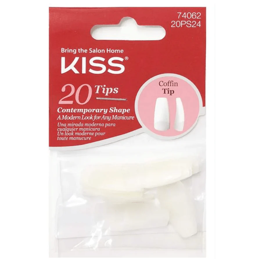 KISS Curve Overlap Nail Tips Natural Finish โ 20 Tips - Image 9