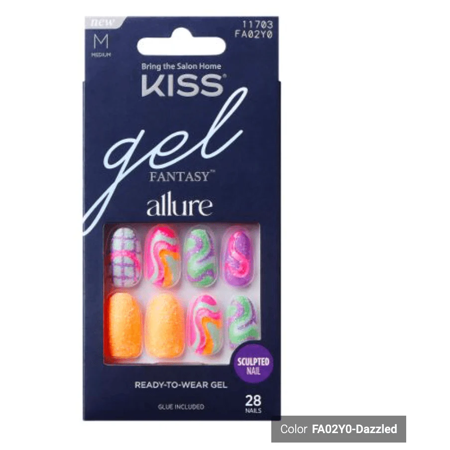 KISS Gel Fantasy False Nails Kit - FA Series - Image 12