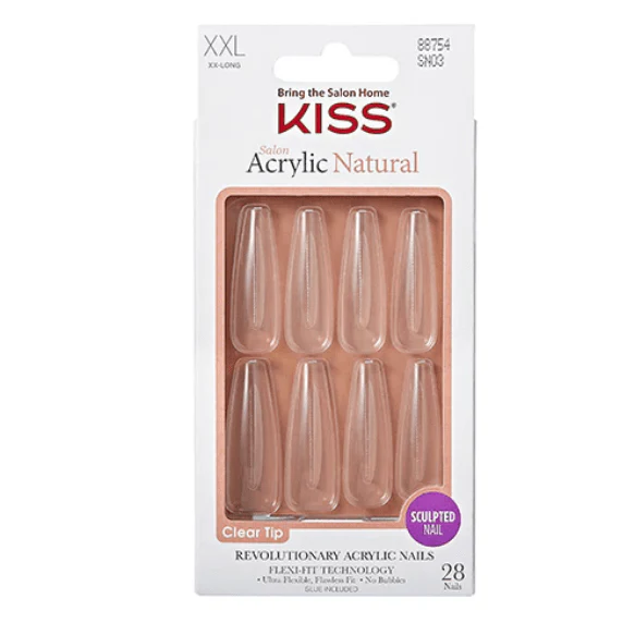 KISS Gel Fantasy & Acrylic French Nude Nails – Premium Finish - Image 11