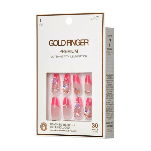 KISS Gel Fantasy & Acrylic French Nude Nails – Premium Finish - Image 17