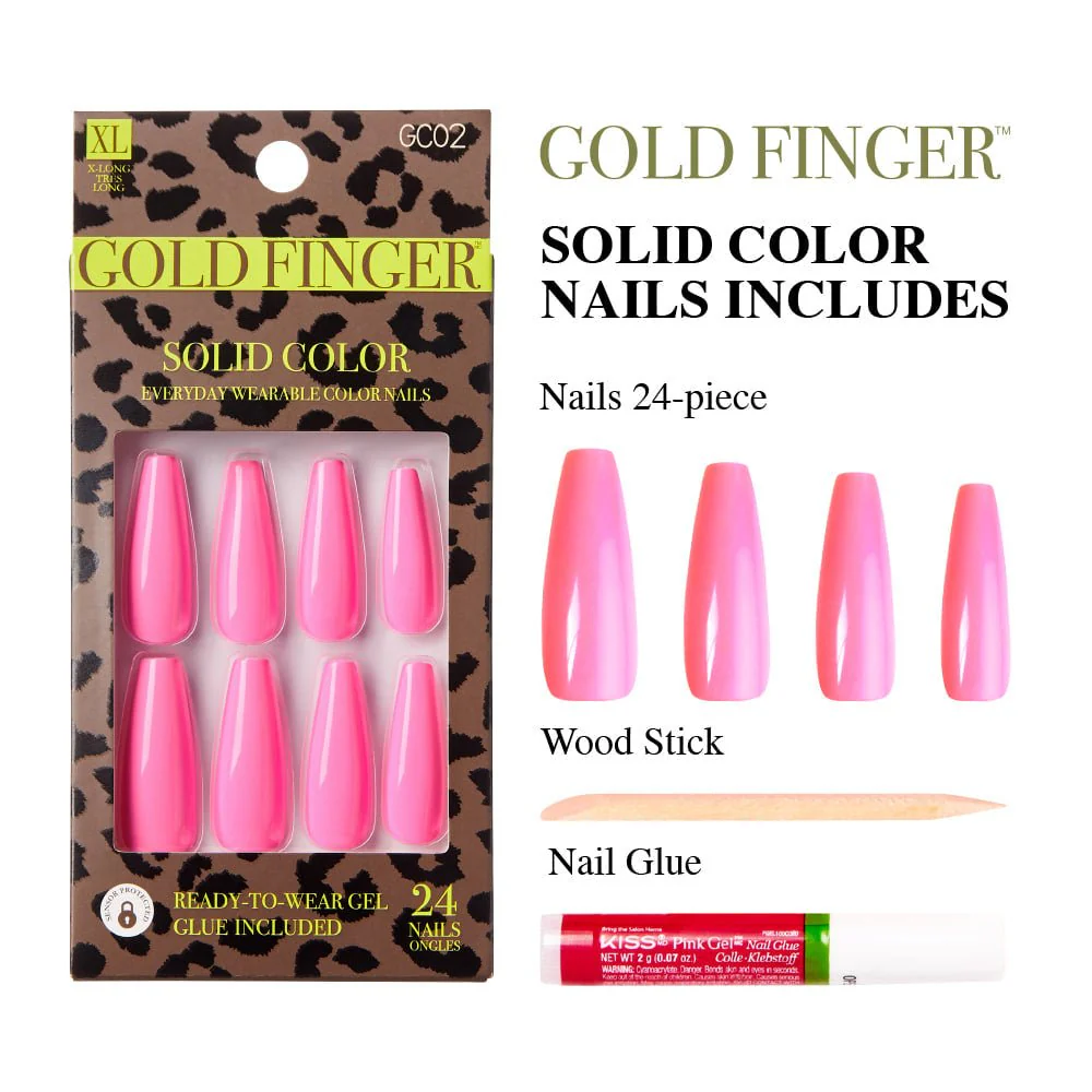 Kiss GoldFinger Solid Nail Color - Image 3