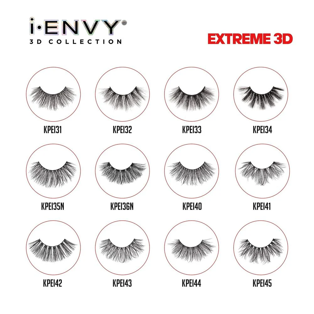 Kiss i-Envy 3D Collection Extreme Lashes – High Volume - Image 5