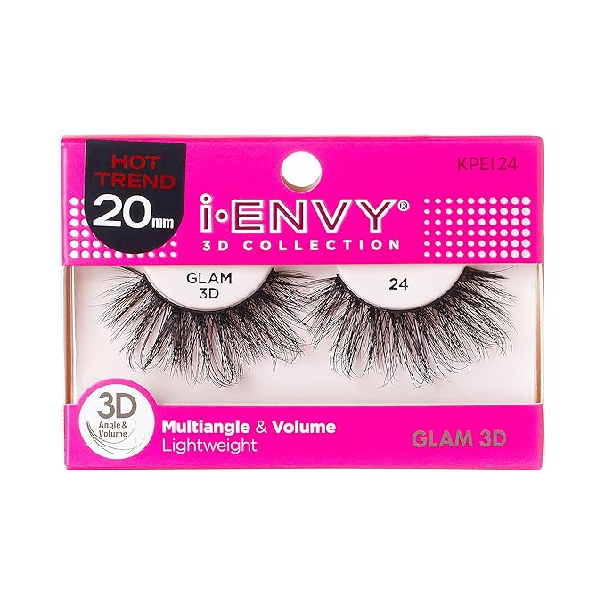 Kiss i-Envy 3D Collection Eyelashes – Glam & Natural - Image 3