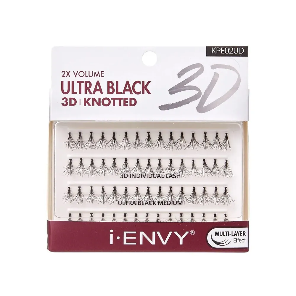 Kiss i-ENVY Individual False Eyelashes – Medium & Long - Image 2