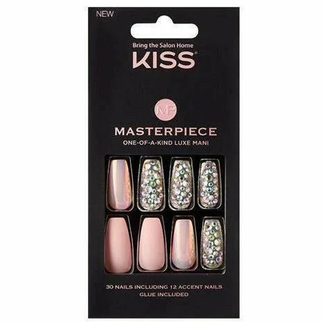 KISS Masterpiece Luxe Press-On Nails – One-of-a-Kind Mani - Image 3